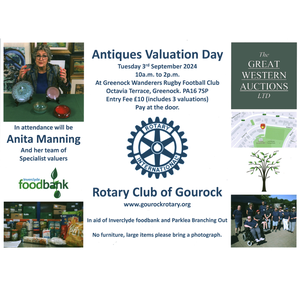 Valuation Day: Rotary Club of Gourock